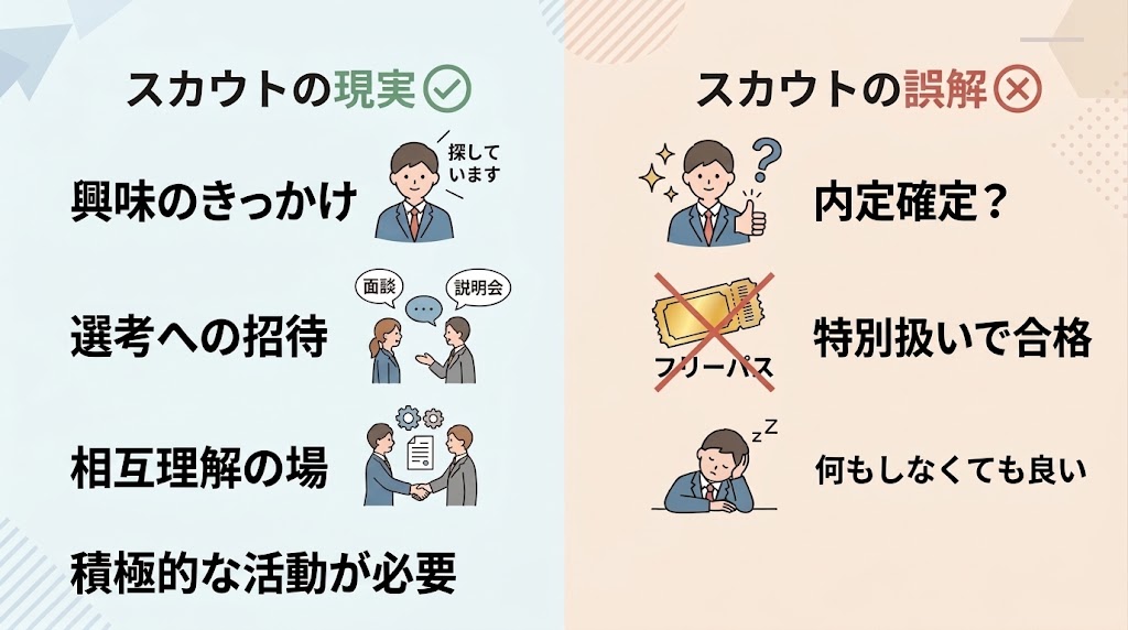 スカウトのよくある誤解と現実