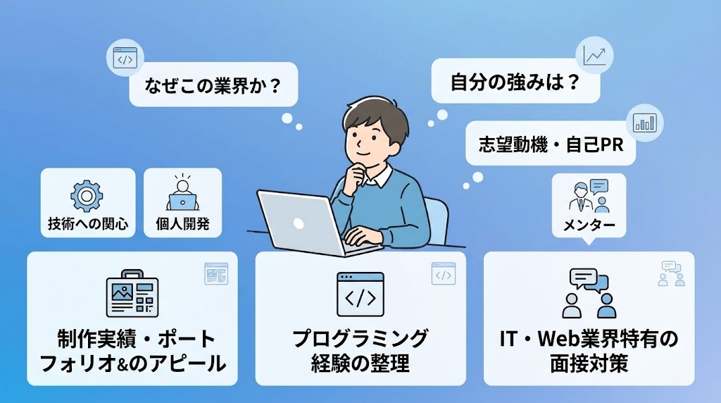 IT・Web業界ならではの選考対策