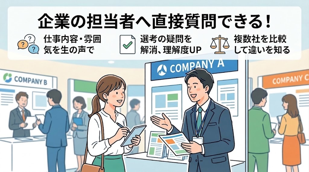 合同説明会の魅力